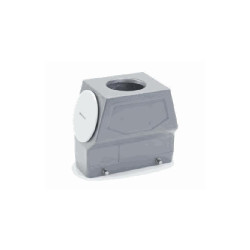 Capot 24B, alliage aluminium moulé, acier inoxydable, IP67, Sortie verticale, M50